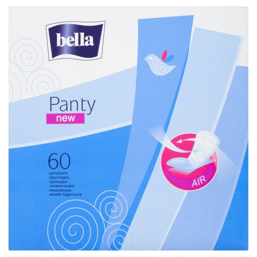 BELLA PANTY Nové hygienické vložky 60 ks.