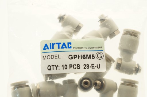AIRTAC GPH6M5 M5-6 kolenový konektor