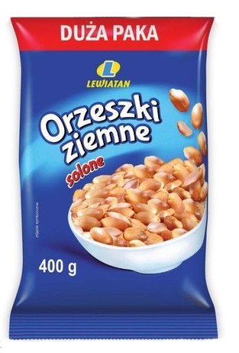 LEVIATSKÉ SMAŽENÉ ARAŠIDY SOLENÉ 400G