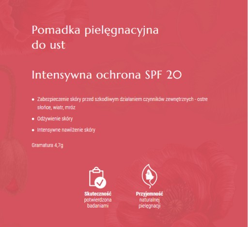 HERBAPOL Polana Rúž Intenzívna ochrana 4,7 g
