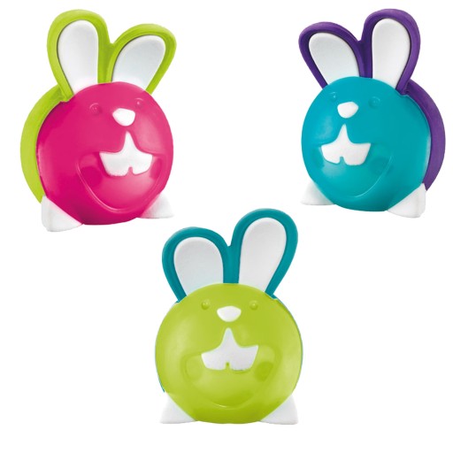 TRADITIONAL CROC ERASER CROC RABBIT MAPED MIX 1 ks.