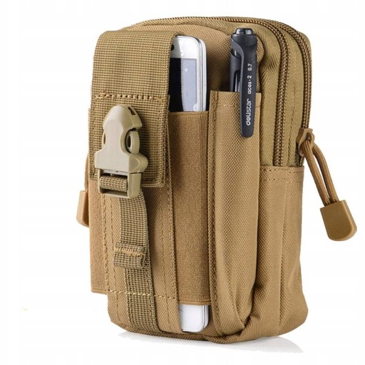 Pánska bedrová taška na doklady, vojenská turistická bedrová taška