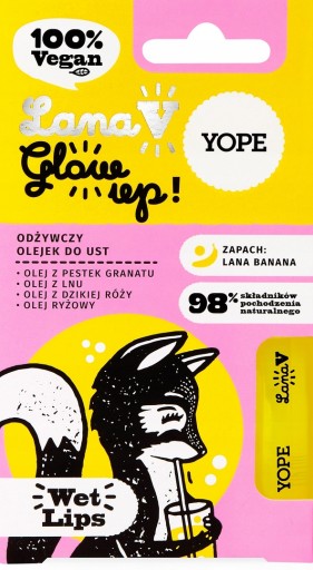 YOPE VYŽIVUJÚCI OLEJ NA PRY LANA BANANA 10ml