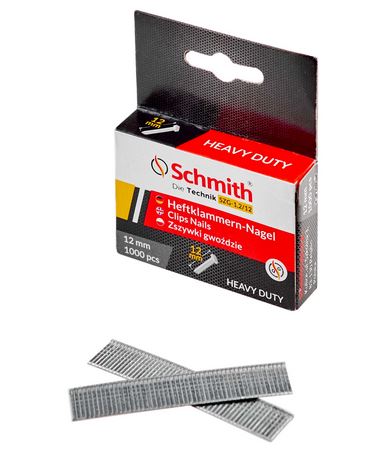 Sponky na klince 12 mm 1000 ks Schmith
