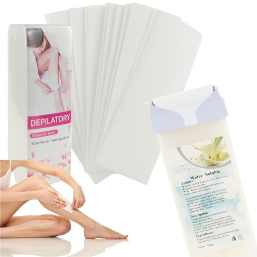 FUSION PRÚHY NA DEPILÁCIU VOSKOM x 100 + VOSK NA DEPILAČNÉ VALCE 100 ml