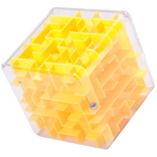 ZRUČNOSTNÁ HRA MINI LABYRINT 3D HÁDANKA KOCKY