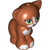 LEGO 11602pb11 Elves CAT tmavooranžová (2g)