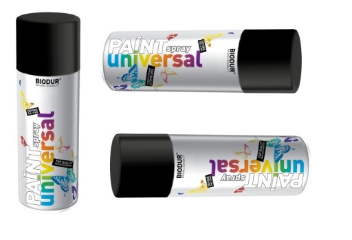 UNIVERZÁLNY SMALT SPREJ 400ml LESK ČIERNA