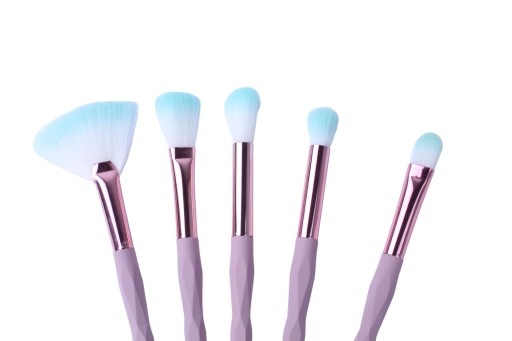 SADA ŠTETEC NA MAKEUP, ŠTETCE NA TIENE 5 KS