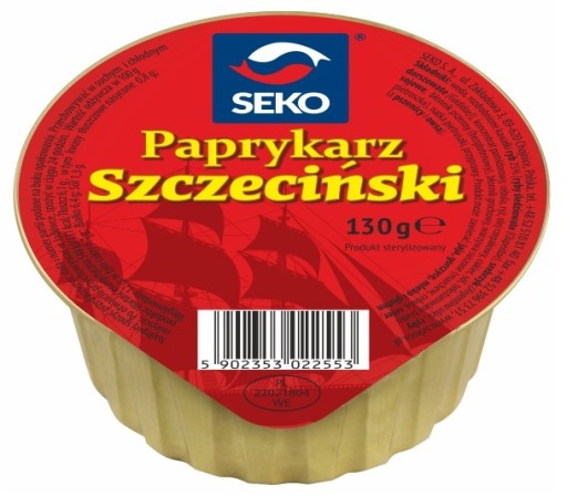 PAPRYKARZ SZCZECIŃSKI rybia konzerva Seko 130g