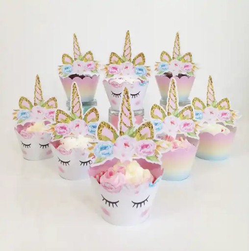 Vložky do košíčkov MUFFINS MUFFINS Unicorn