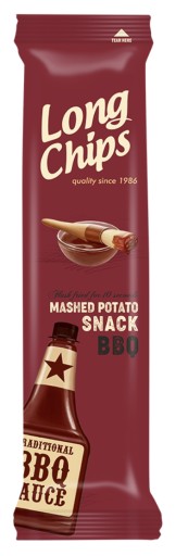 Chipsy s príchuťou grilovania 75 g - Dlhé chipsy -