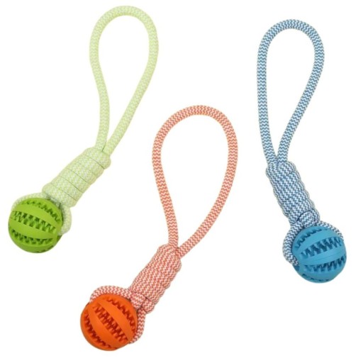 Hračka pre psov Tug Rope Rope Kong Hryzátko na aportovanie pamlskov