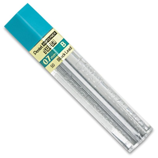 CERUŽKOVÉ GRAFITY B 0,7 MM 12 KS PENTEL ČIERNA