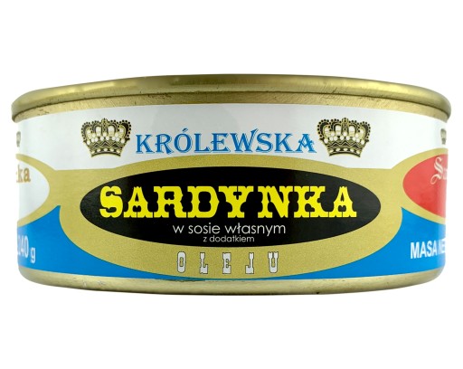 DIVOKÁ sardinka vo vlastnej omáčke LOTYŠSKO