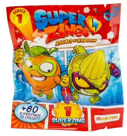 TAŠKA SUPER ZINGS SUPERZINGS S POSTAVENÝMI SÉRIA 1