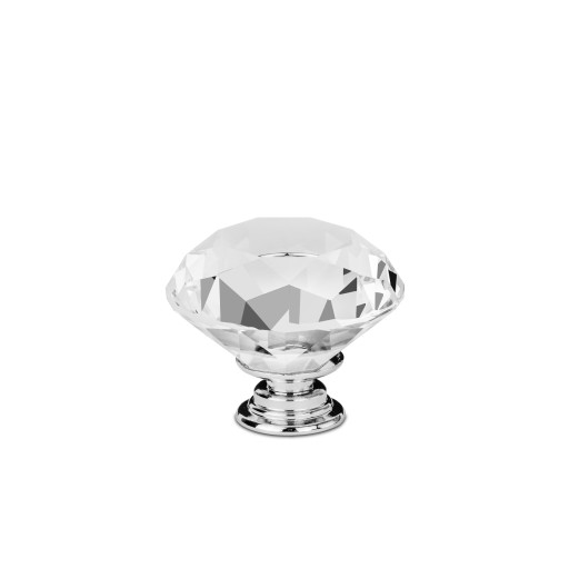 Crystal Knob Nábytková úchytka na nábytok 30 mm