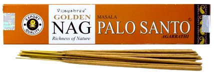 Vonné tyčinky Golden Nag Palo santo 15g