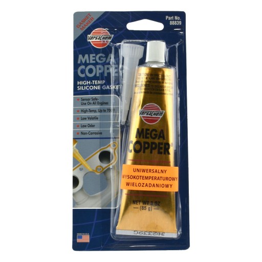 SILIKÓNOVÝ MEDENÝ TESNENIE 85G DV888 K2