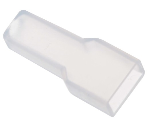 Kryt krytu Izolácia konektora kábla PVC 6,3 mm