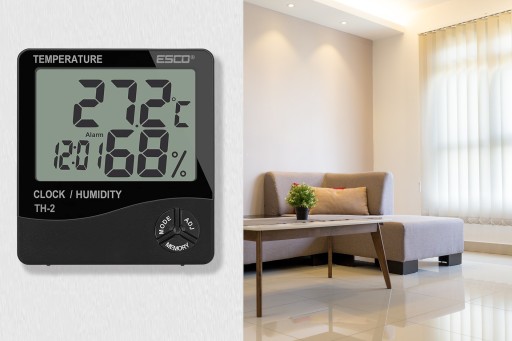 METEOROLOGICKÁ STANICA Kancelárska PREMIUM Teplomer Hygrometer HODINY ALARM Stojan