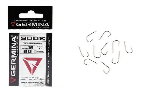 GERMINA SODE NIKEL HÁČKY 10ks-6