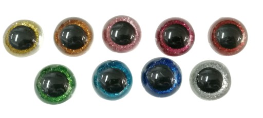 OC112 SAFE TOY EYES modrá 12mm 4ks