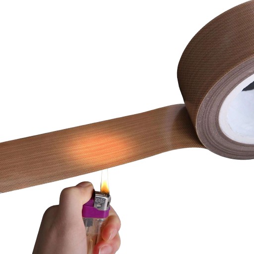 TEFLÓNOVÁ PÁSKA S OCHRANNÝM LEPIKOM 300°C ŠÍRKA 5MM PTFE TECHREBAL