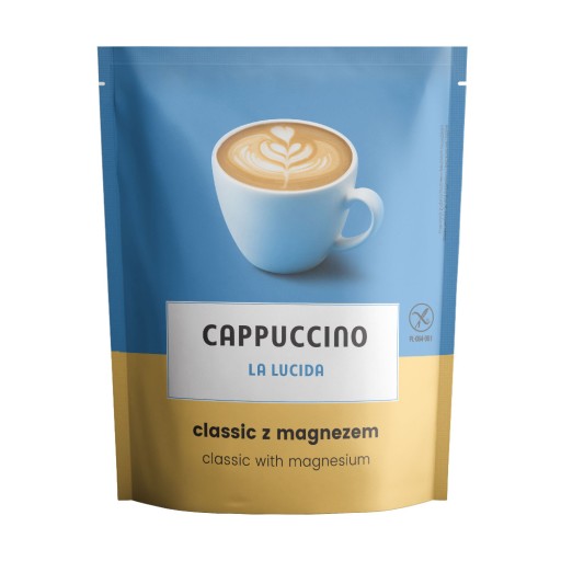 Bezlepkové Cappucino s magnéziom 100g CELIKO