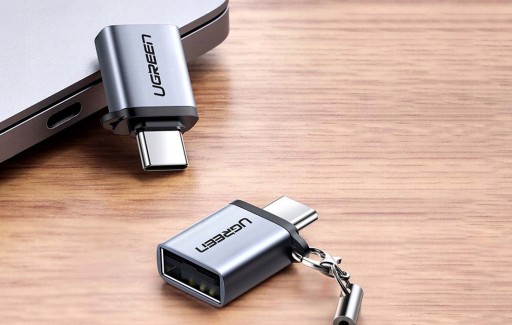 Adaptér USB typu C na USB 3.0 UGREEN US270 sivý