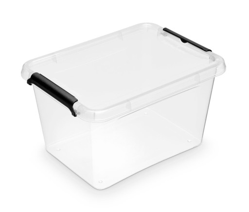 Organizér box, plastová nádoba s krytom, 2l