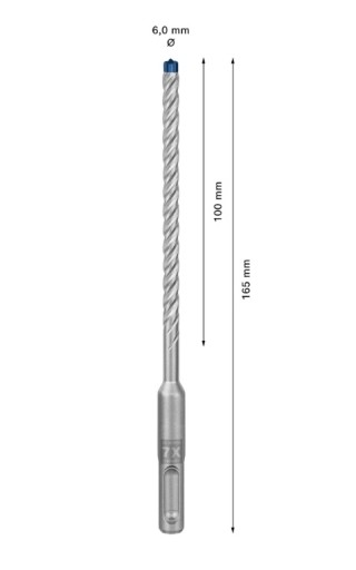 VŔTAČKA BOSCH SDS PLUS-7X EXPERT 6 x 100/165