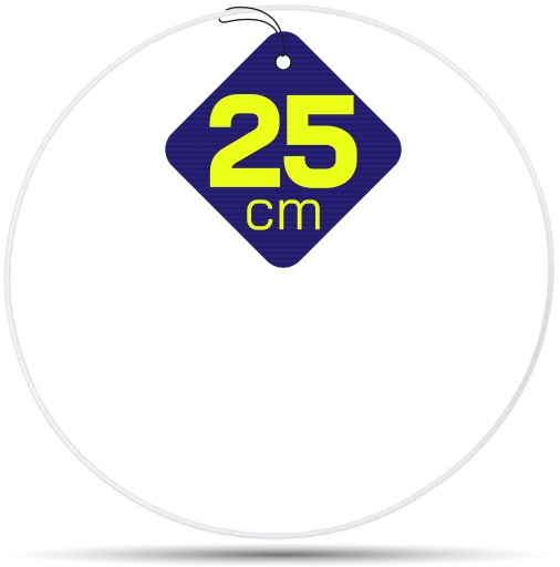 BIELA kovová obruč 25 cm