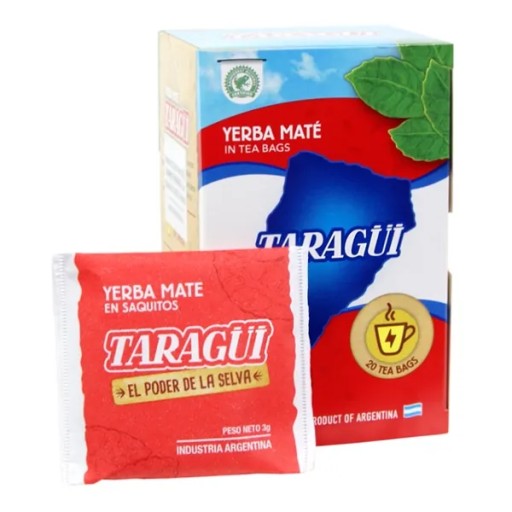 Yerba Mate Taragui Elaborada Cocido 20x3g vrecúška