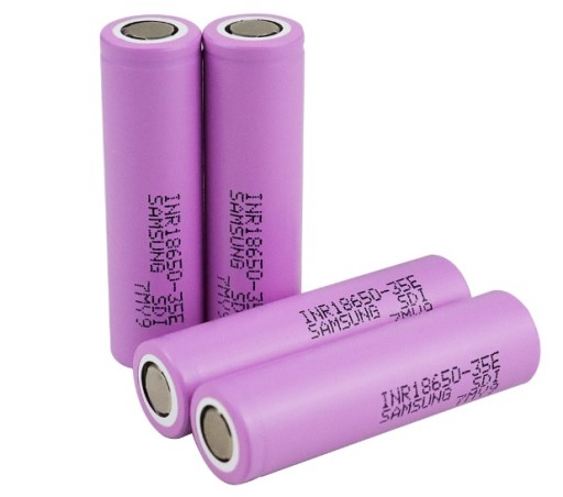 BATÉRIA 18650 SAMSUNG 3500mAh 35E - NOVINKA -