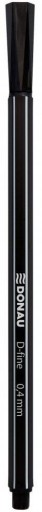 DONAU D-Fine jemná linka 0,4 mm čierna x12