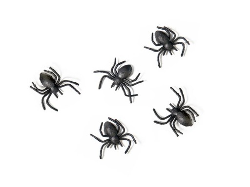 DEKORATÍVNA pavučina + HALLOWEENSKÉ PAVÚKY