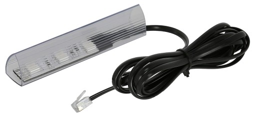 1x RGB LED klip na klip na sklenené police
