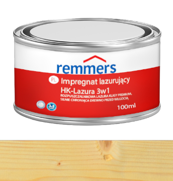 Remmers HK-Lasur impregnácia dreva 100ml Bezfarebná