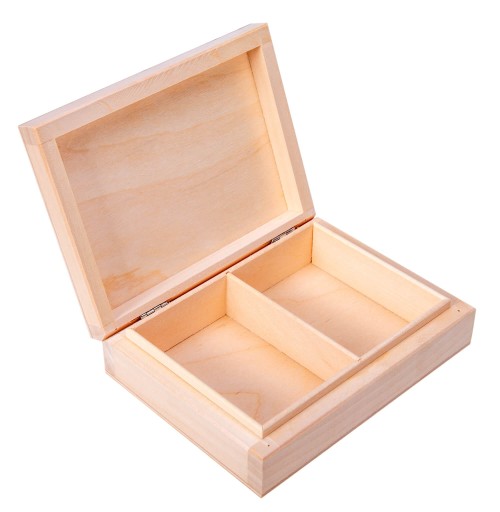 Drevený BOX na hracie karty, 2 EKO balíčky