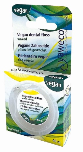 Vegánska dentálna niť, rastlina, dávkovač, na dopĺňanie, Yaweco