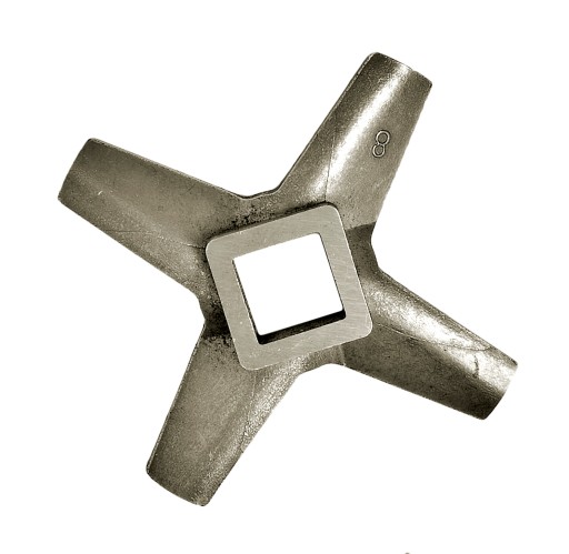ČEPEL JEDNOSTRANNÝ Nôž Č. 8 PRE MÄSO STROJ ZELMER / BOSCH 8