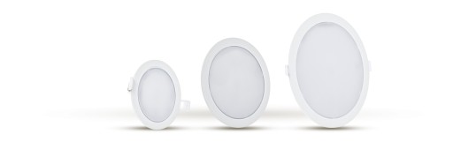 Prisadené LED stropné svietidlo 2v1 okrúhle 6W 3000K 750lm IP20