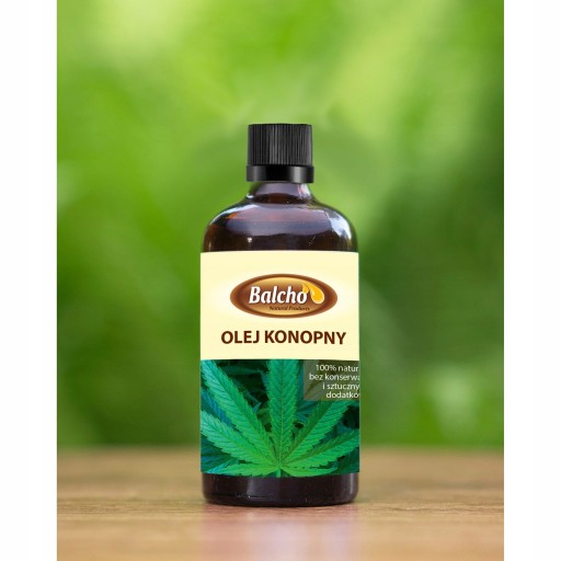 Zdravý konopný olej Balcho 100ml, lisovaný za studena