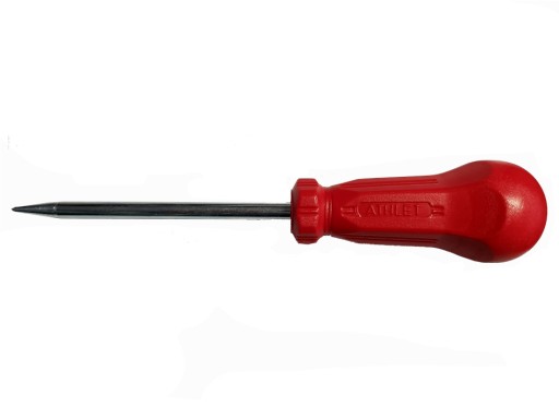 Atletický stylus, hrot 6x100 mm, plastová rukoväť