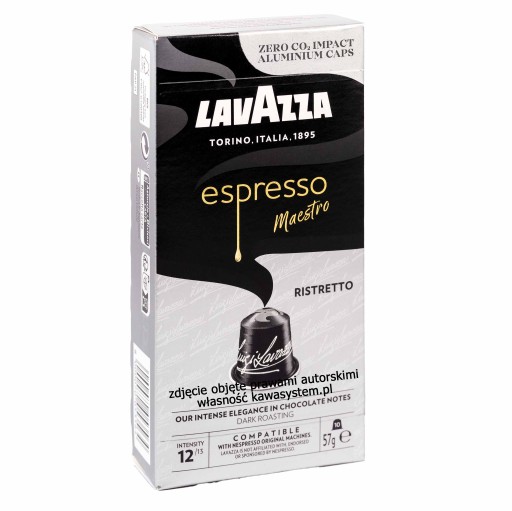 Silná káva Nespresso Lavazza Maestro Ristretto