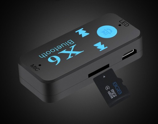 AUX ADAPTÉR MINI JACK BLUETOOTH ZVUKOVÝ PRIJÍMAČ