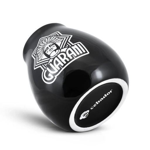 Keramická čierna tekvica s logom Guarani 350 ml