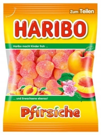 Haribo Pfirsiche Ovocné želé broskyne 175g