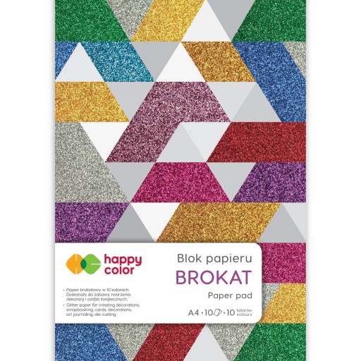 BLOK A5 S TRBLIEKMI DEKORATÍVNY KREATÍVNY SCRAPBOOKING 10 LISTOV FAREBNÝ MIX